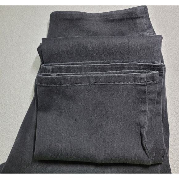 Westbound Woman Black "Faded" Pull On Jeans 14WR Lightweight Elastic Waist Soft - Picture 5 of 5